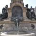 Eisenbahndenkmal zur Erinnerung an die erste deutsche Eisenbahn in Stadt Nürnberg