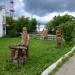 Сквер с деревянными скульптурами (ru) in Buy city