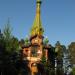 Old orthodox churchyard in Priozersk city
