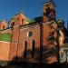 Old orthodox churchyard in Priozersk city