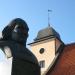 Pomnik Krzysztofa Mrongowiusza in Olsztynek city