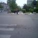 Пешеходный переход в городе Пушкино