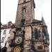 Clock Tower in Prague city