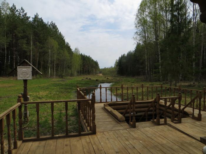 Исток реки Днепр