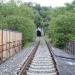 Exit from the railway tunnel in Sokhumi city