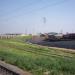 Разгрузочная железнодорожная эстакада в городе Сарыагаш