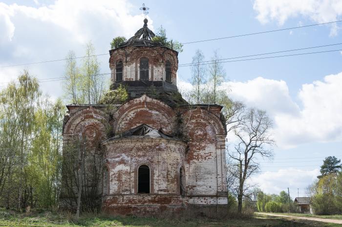 Храм Вознесения село Сметанино