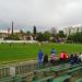 Football field in Zhytomyr city