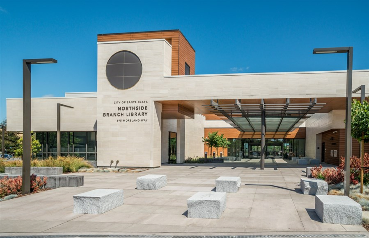 Northside branch library city of santa clara santa clara california