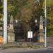 Freitreppenanlage und Brunnen an der Löwenbrücke in Stadt Würzburg