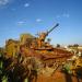 Military junkyard in Asmara city