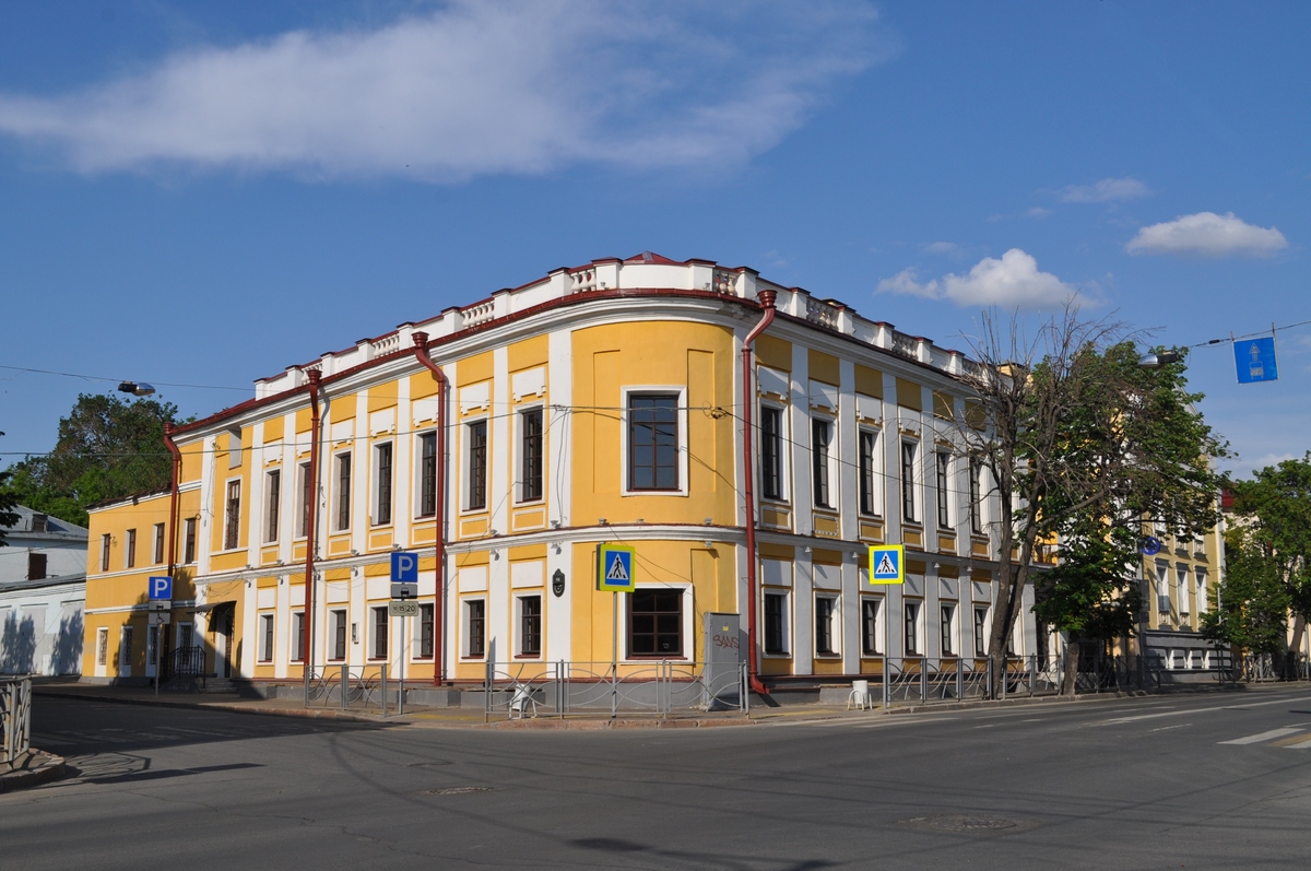 Главный дом городской усадьбы Урванцовых - Казань