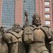 Парный памятник в городе Кропоткин