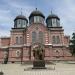 Парный памятник в городе Кропоткин