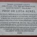prof. dr. Liffa Aurél emléktábla in Budapest city