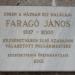 Faragó János emléktáblája in Budapest city