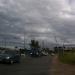 Железнодорожный переезд в городе Череповец