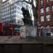 Statue of 'The Drinker' in London city
