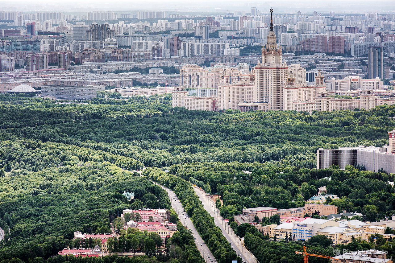 Микрорайон Ленинские горы - Москва