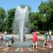 Светодинамический сухой фонтан «Детство» в городе Саратов