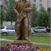 Скульптура музыканта в городе Казань