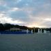 Plaża zachodnia in Sopot city