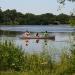 Lake of the Isles in Minneapolis, Minnesota city