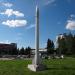 Sounding rocket as monument