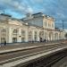 Железнодорожный вокзал станции  Александров-1 в городе Александров