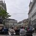 Largo do Chiado na Lisboa city