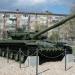Экспозиция с военной техникой в городе Череповец