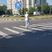 Пешеходный переход в городе Москва