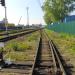 Железнодорожный переезд в городе Южно-Сахалинск