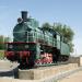 Паровоз-памятник Эу 709-81 «Космотранс» в городе Байконур
