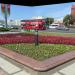Flower bed in Minsk city
