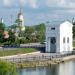 Плотина на реке Каменке в городе Каменск-Уральский