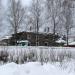 Сгоревший дом в городе Серов