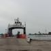 Причал парома на Балтийскую косу в городе Балтийск