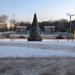 Памятная колоннада на бульваре Мира в городе Караганда