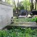 The tomb of Eligiusz Niewiadomski in Warsaw city