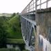 An old railway bridge over Radunia river