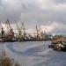 Вологодский речной порт в городе Вологда