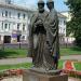 Памятник Петру и Февронии в городе Ярославль