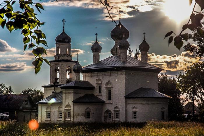 Воскресенской церкви Каргополь