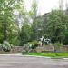 Инсталляция с журавлями в городе Константиновка