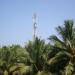 Telecom Tower Station in Mangalore city