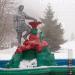 Памятник-фонтан «Данила-мастер» в городе Хрустальный (Красный Луч)