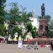 Площадь у памятника Александру III в городе Иркутск