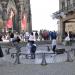 Taubenbrunnen in Stadt Köln