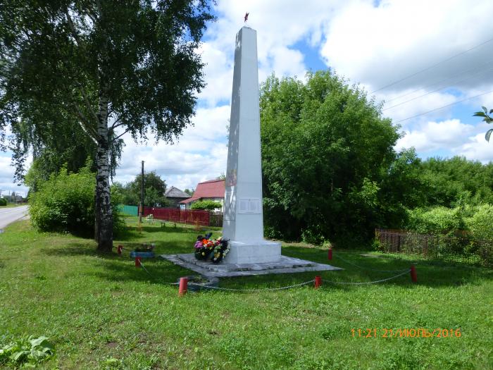 Памятник односельчанам павшим в годы Великой Отечественной войны   Желобова Слобода image 1